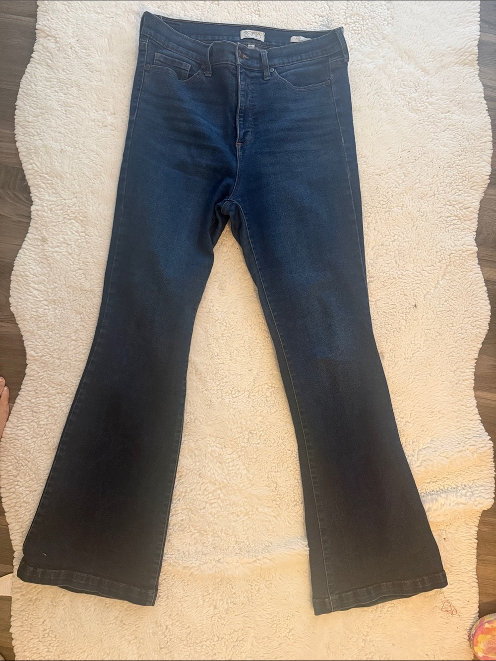 sofia by sofia vergara Dark Blue Flare Jeans